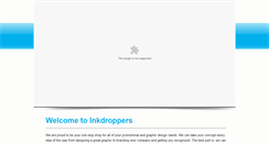 Desktop Screenshot of inkdroppers.com